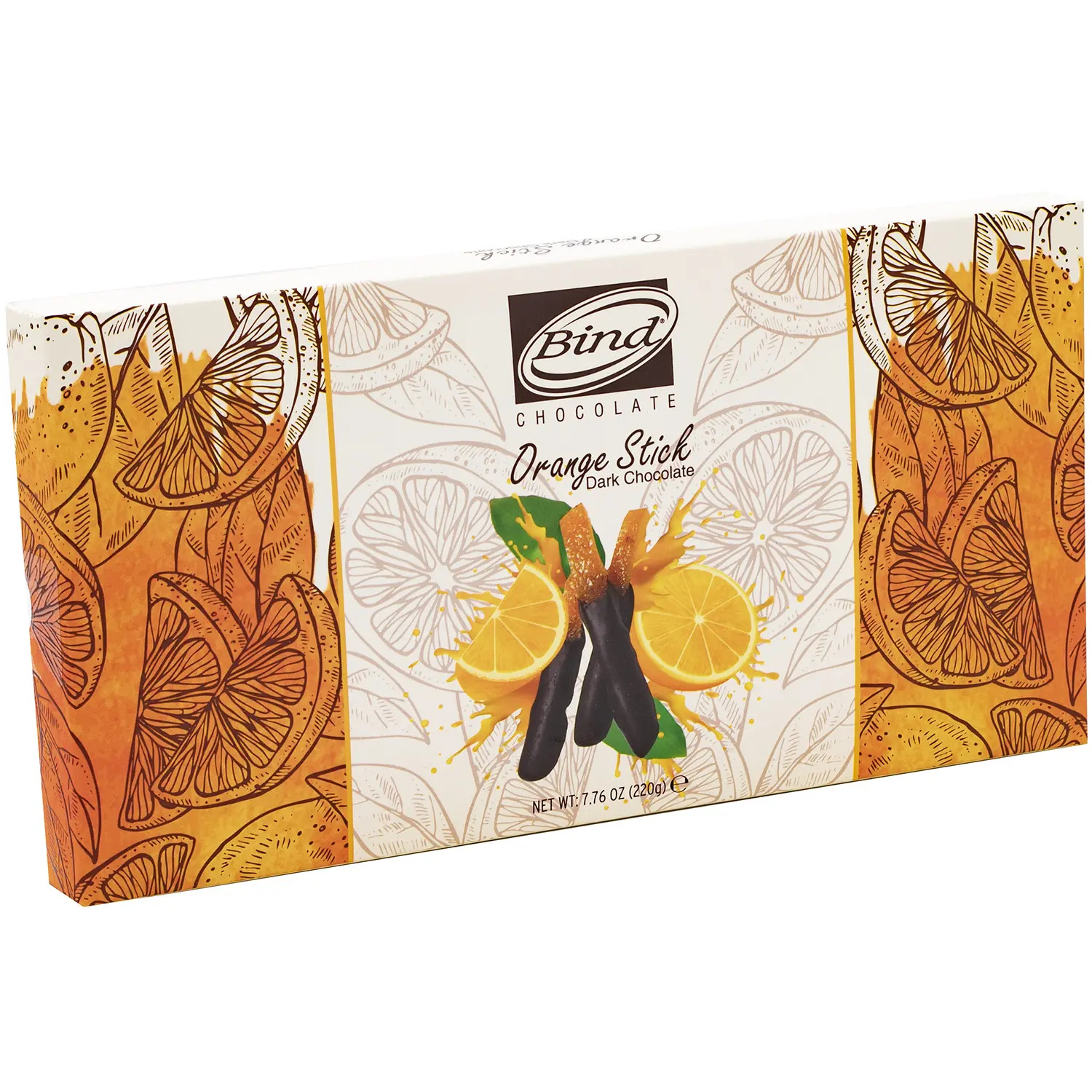 Палички апельс Bind тем шок 220г